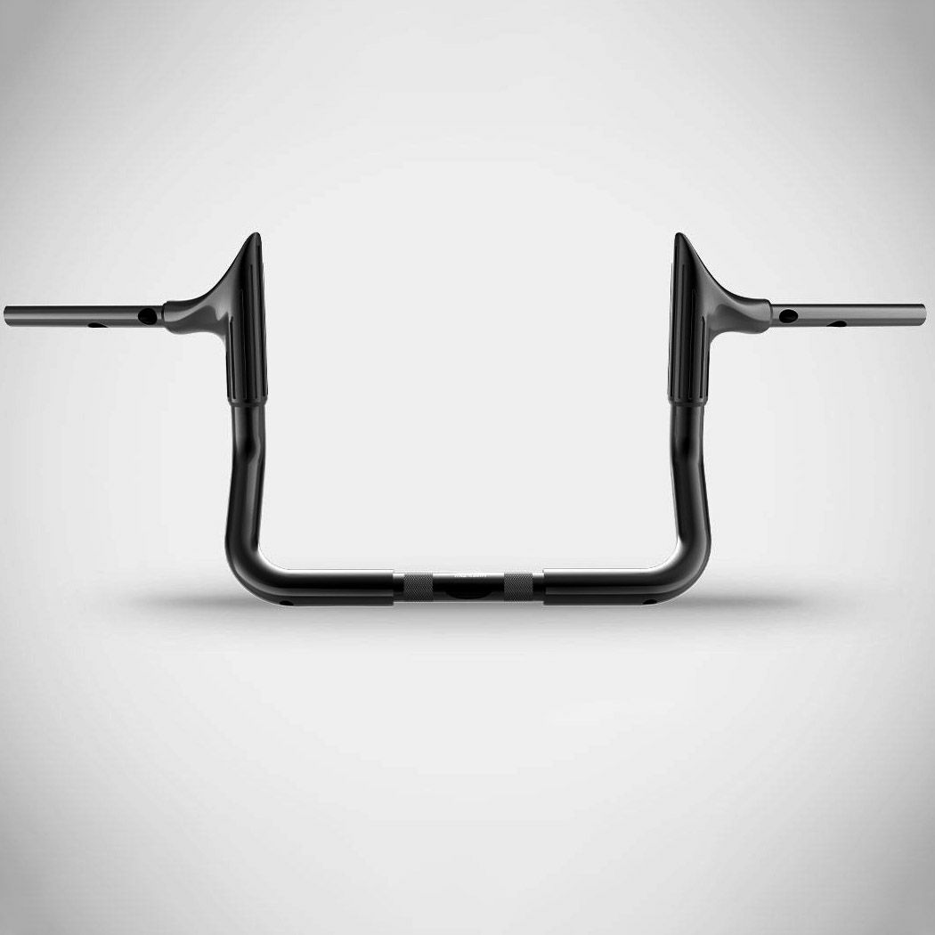 2024以降 ストリートグライド ブル 10インチ ハンドルバー (グロスブラック)1