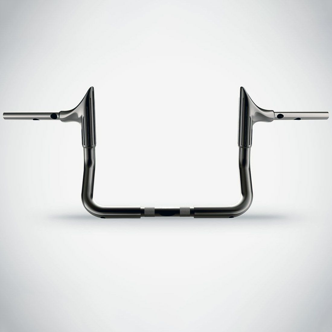 2024以降 ストリートグライド ブル 10インチ ハンドルバー (ブラッククローム)1