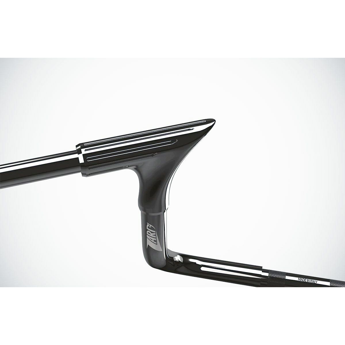 2024以降 ストリートグライド ブル 12インチ ハンドルバー (ブラッククローム)2