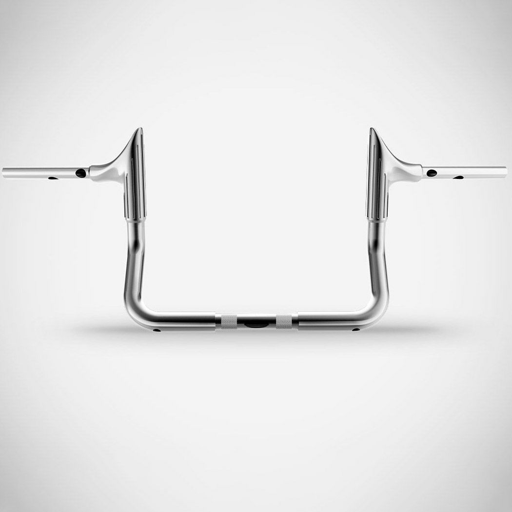 2024以降 ストリートグライド ブル 12インチ ハンドルバー (クローム)1