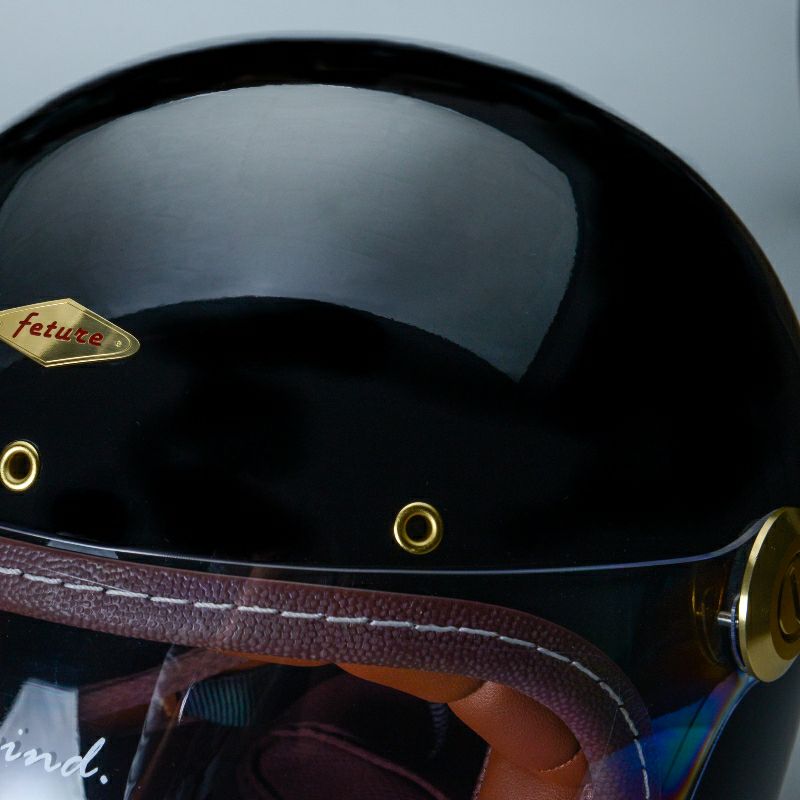 THOMASシリーズ フルフェイスヘルメット グロスブラック feture 4