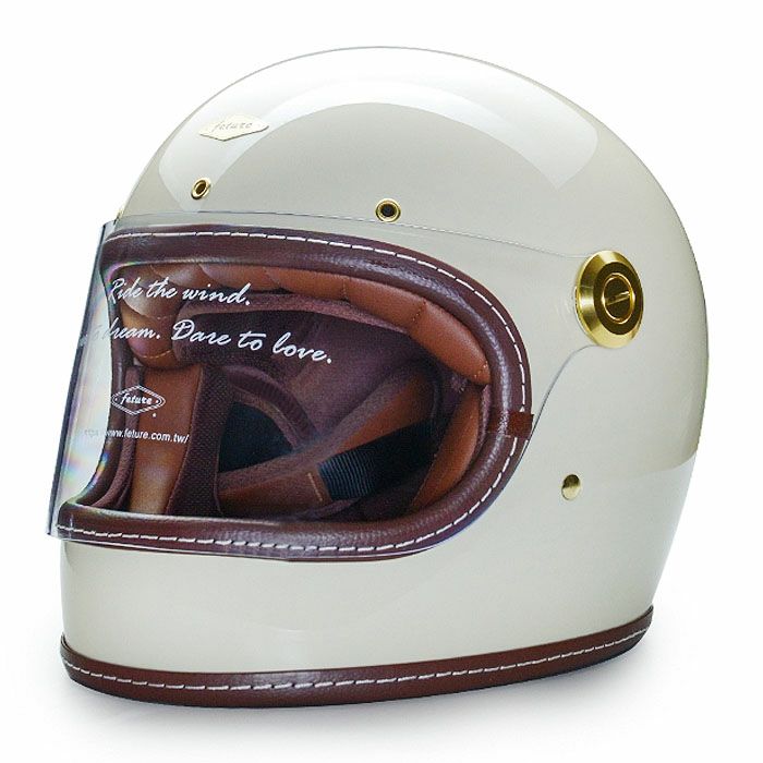 THOMASシリーズ フルフェイスヘルメット アイボリーホワイト feture