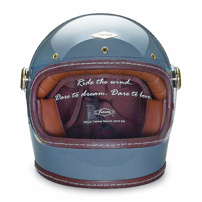 THOMASシリーズ フルフェイスヘルメット セメントグレー feture 2