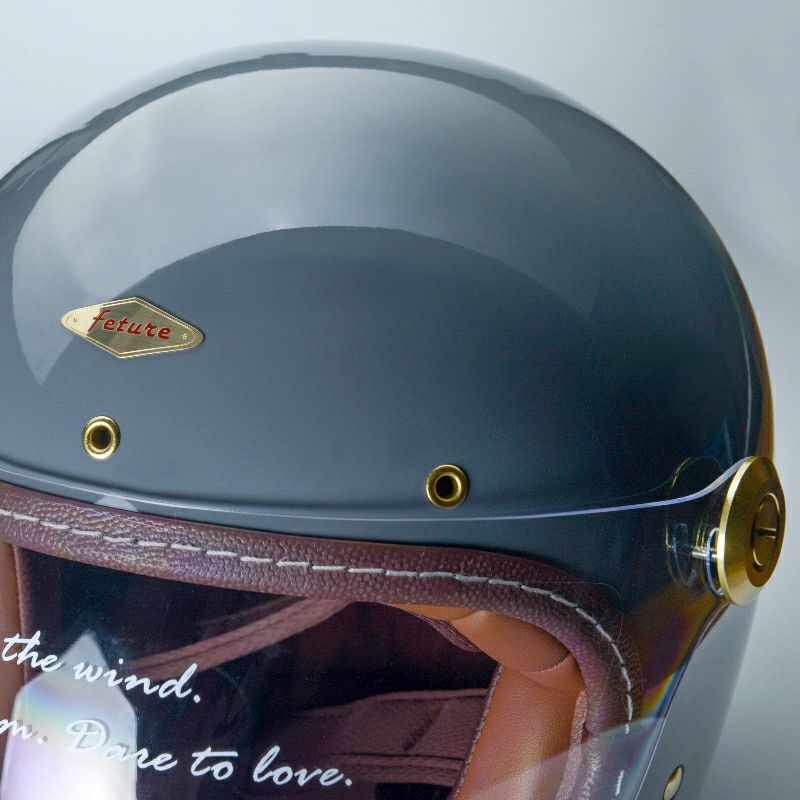 THOMASシリーズ フルフェイスヘルメット セメントグレー feture 4