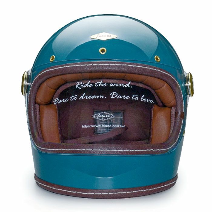 THOMASシリーズ フルフェイスヘルメット グロスシアンブルー feture 2