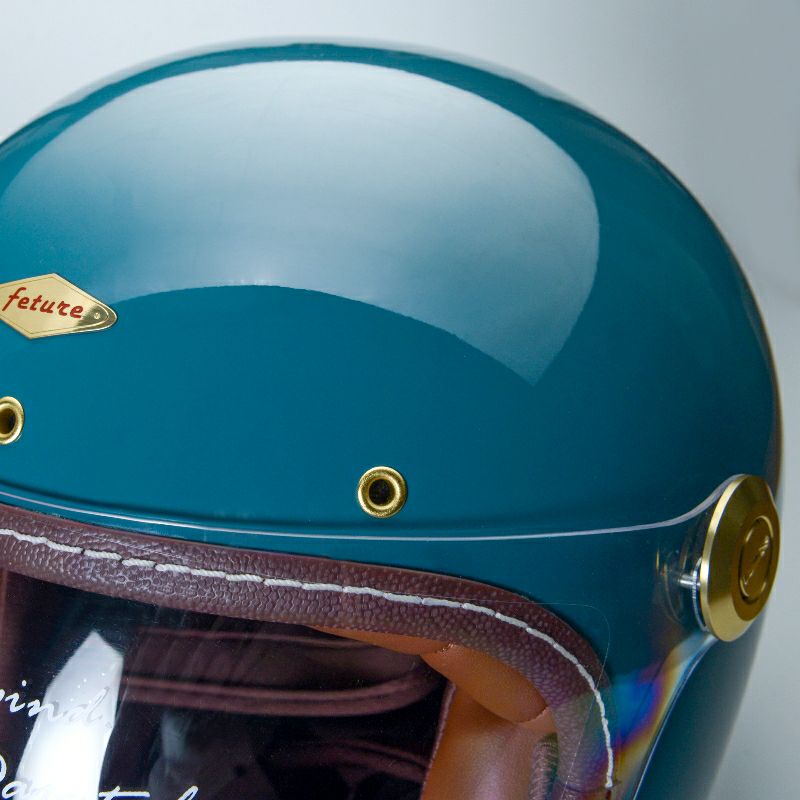 THOMASシリーズ フルフェイスヘルメット グロスシアンブルー feture 4