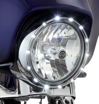アレンネス LED ヘッドライトリング クローム-04