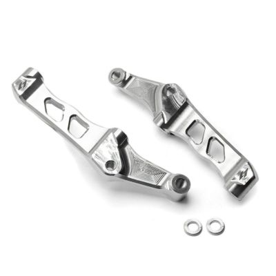 ハーレー用 ラジアルマウントキャリパーブラケット 108mmピッチ 左右セット (シルバー) クラウス