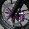 ハーレー用 ラジアルマウントキャリパーブラケット 108mmピッチ 左右セット (シルバー)1