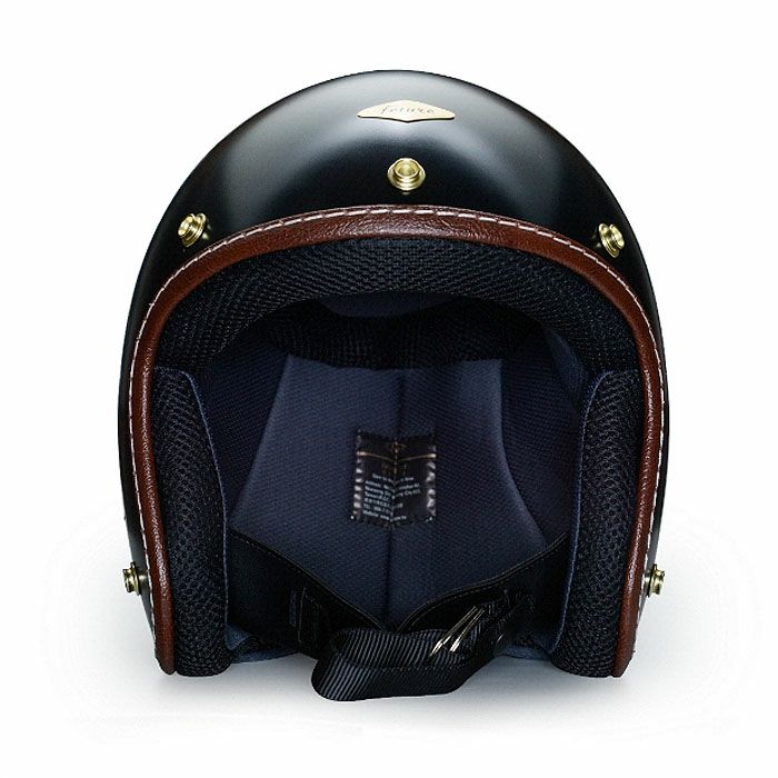 DEREKシリーズ ジェットヘルメット マットブラック feture 2