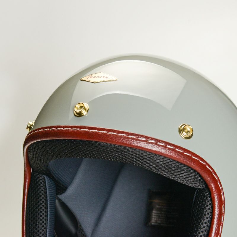 DEREKシリーズ ジェットヘルメット ライトブリーン feture 4