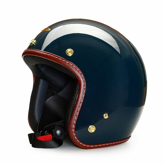 DEREKシリーズ ジェットヘルメット ダークブルー feture