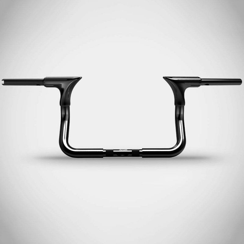 2008～2023 ストリートグライド、エレクトラグライド イーグル 10インチ ハンドルバー (グロスブラック)