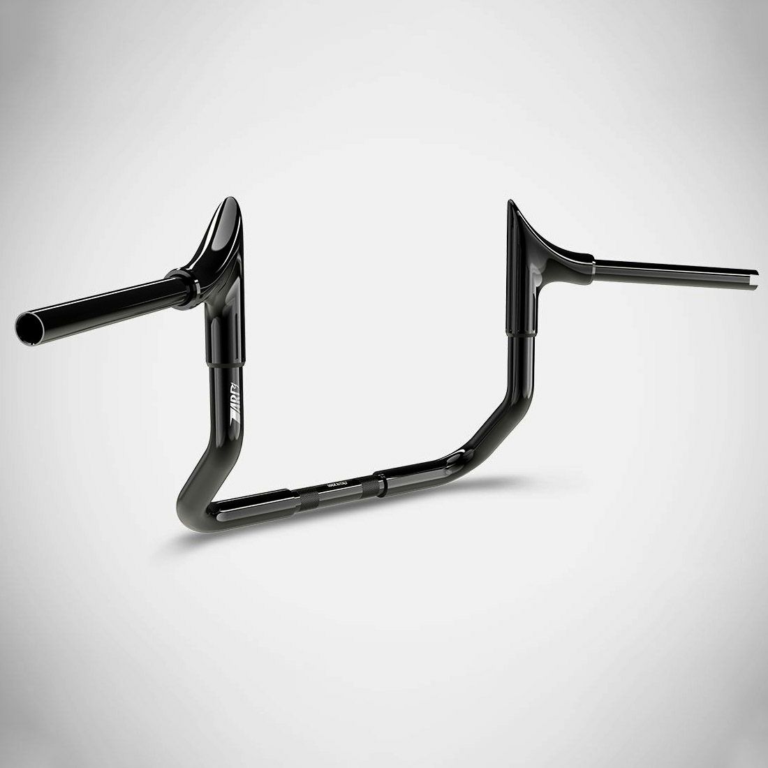 2008～2023 ストリートグライド、エレクトラグライド ブル 12インチ ハンドルバー (グロスブラック)