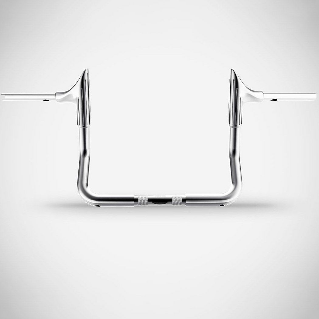 2008～2023 ストリートグライド、エレクトラグライド ブル 12インチ ハンドルバー (クローム)1