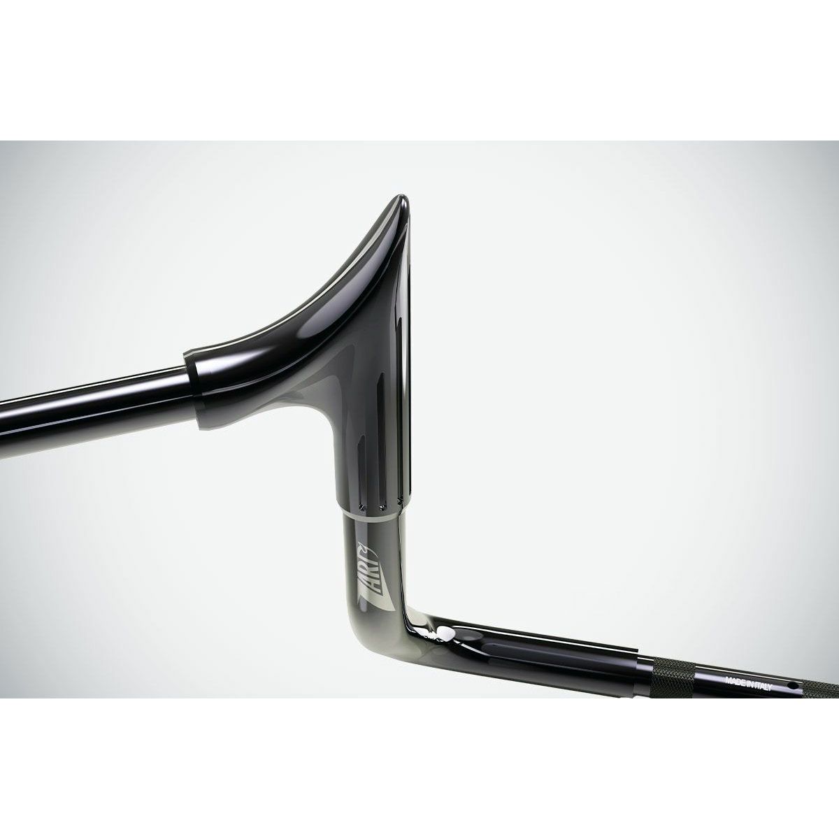 2008～2023 ストリートグライド、エレクトラグライド ブル 12インチ ハンドルバー (ブラッククローム)2