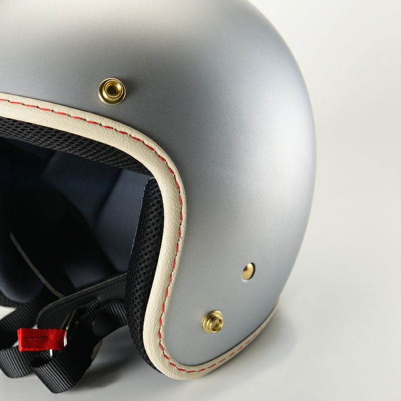 VANシリーズ ジェットヘルメット マットシルバー feture 5
