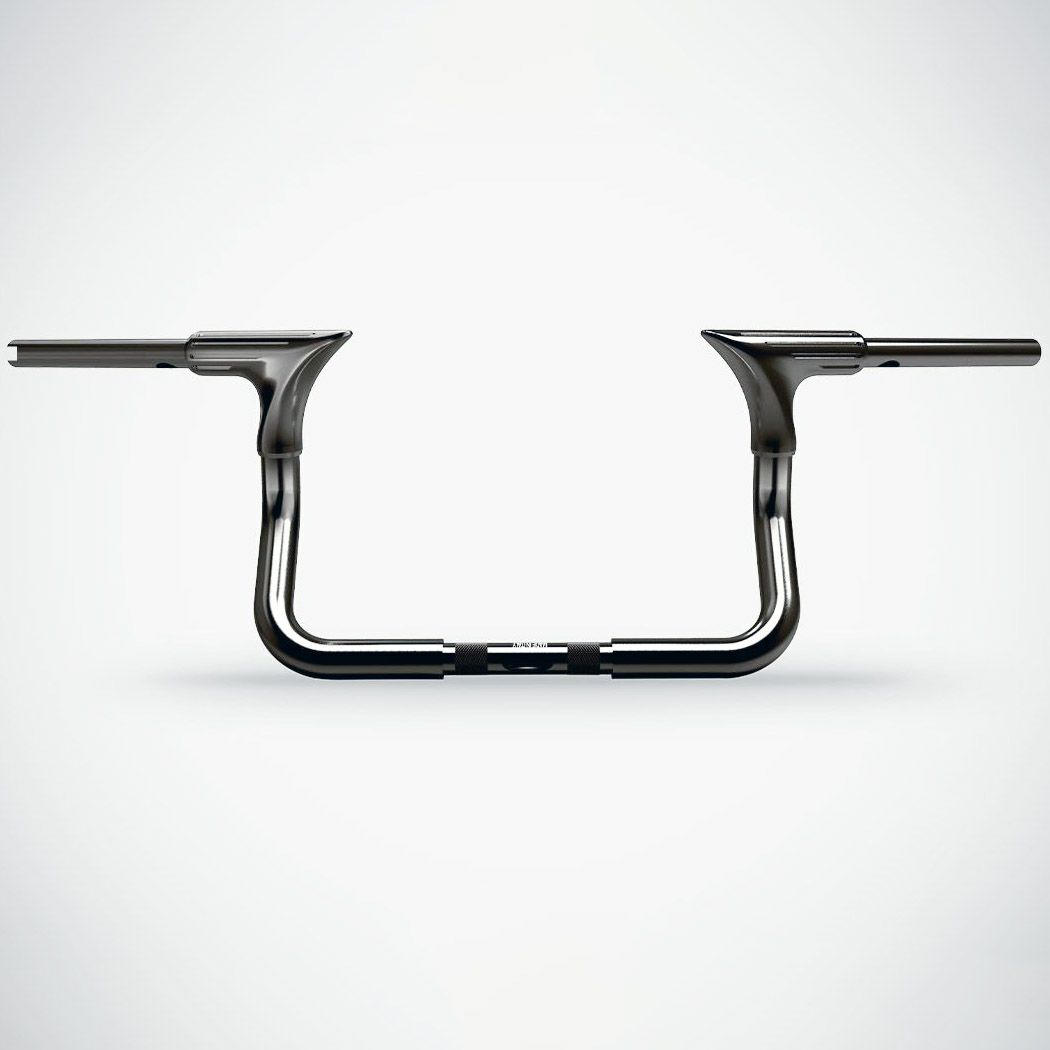 2008～2023 ストリートグライド、エレクトラグライド イーグル 10インチ ハンドルバー (ブラッククローム)