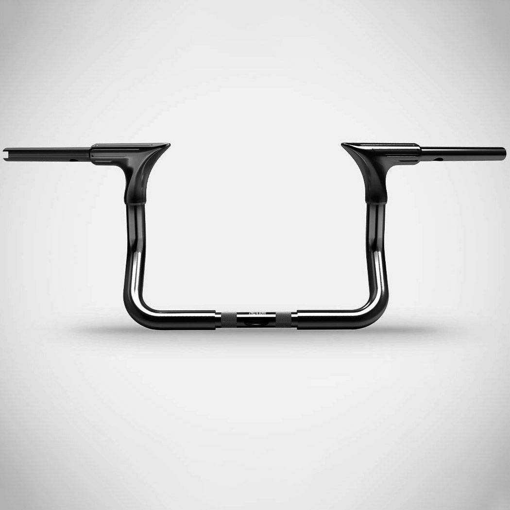  2008～2023 ストリートグライド、エレクトラグライド イーグル 12インチ ハンドルバー (グロスブラック)1