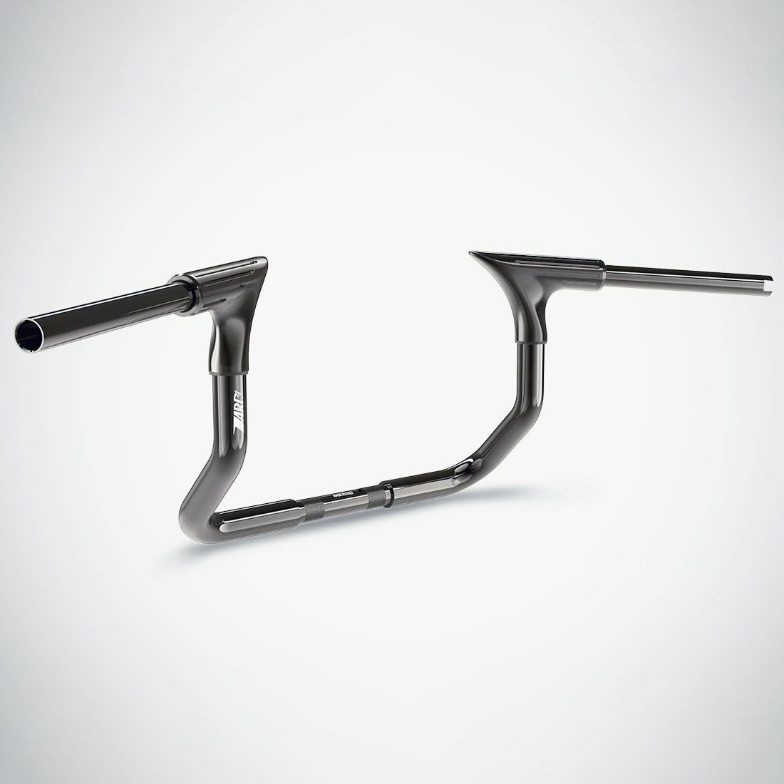  2008～2023 ストリートグライド、エレクトラグライド イーグル 12インチ ハンドルバー (ブラッククローム)