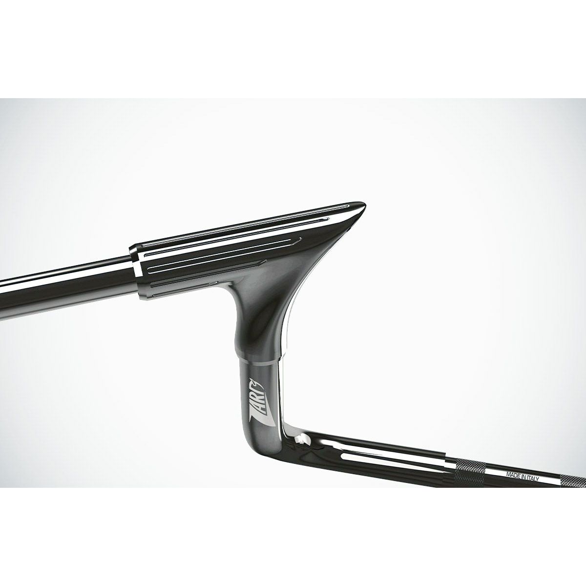  2008～2023 ストリートグライド、エレクトラグライド イーグル 12インチ ハンドルバー (ブラッククローム)2