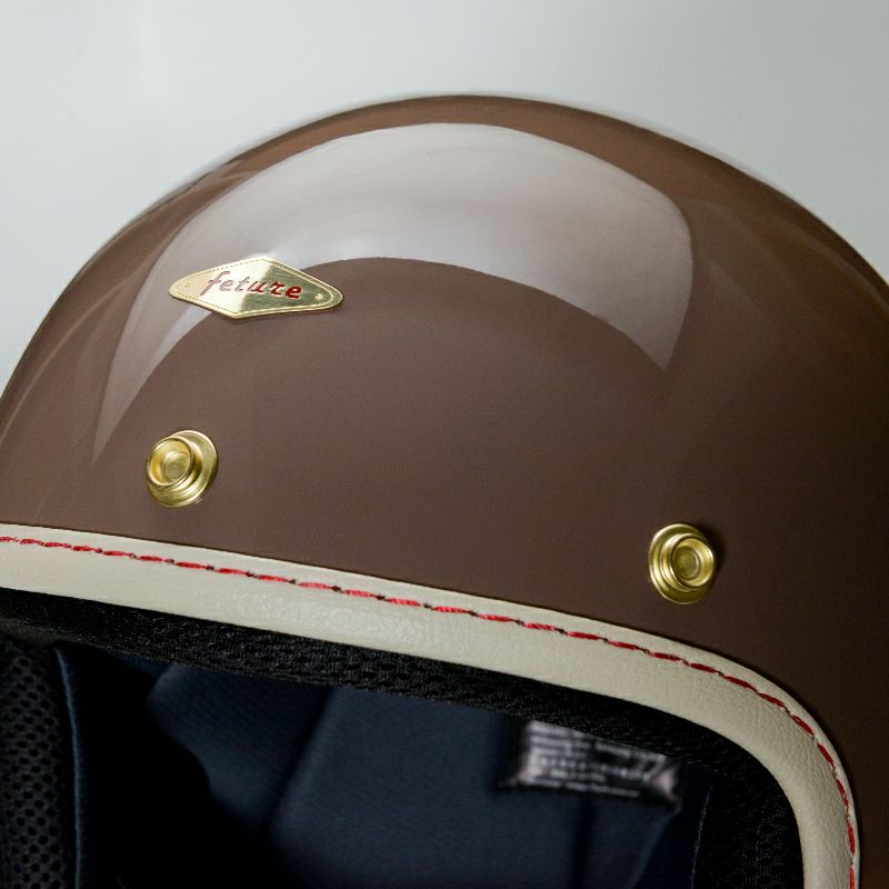 VANシリーズ ジェットヘルメット ライトグレイッシュパープル feture 4