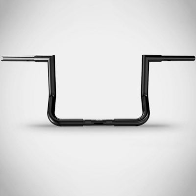 2008～2023 ストリートグライド、エレクトラグライド バット 12インチ ハンドルバー (グロスブラック) ザード