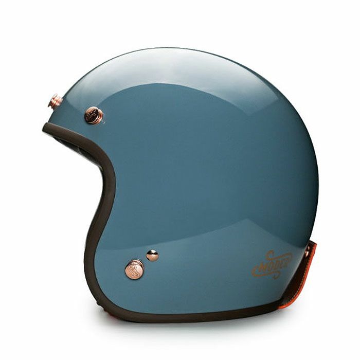 MODER BELLEシリーズ スモールシェル ジェットヘルメット ブライトデザートブルー feture 3