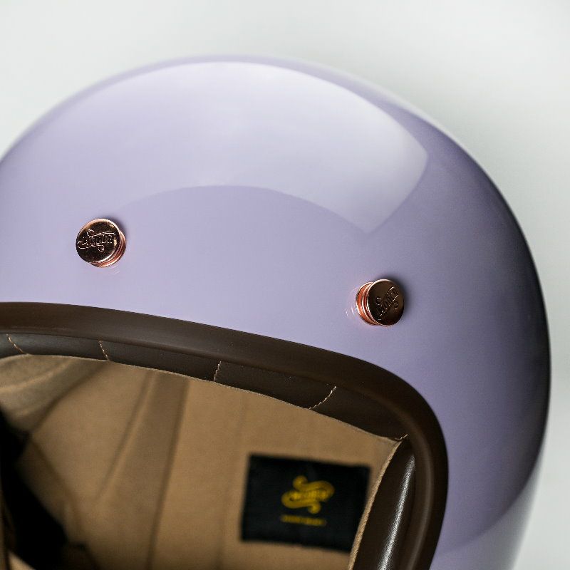 MODER BELLEシリーズ スモールシェル ジェットヘルメット ブライトライラック feture 4