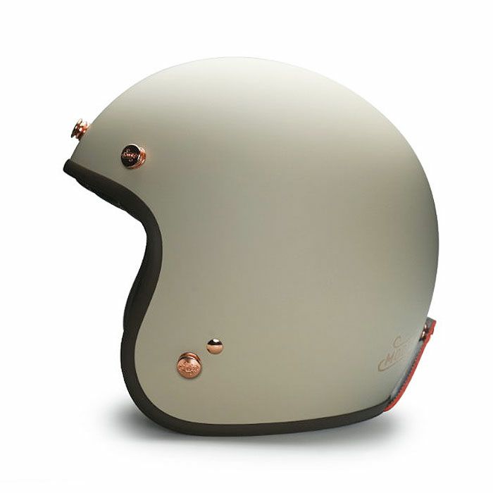 MODER BELLEシリーズ スモールシェル ジェットヘルメット フラットライトミルクティー feture 3