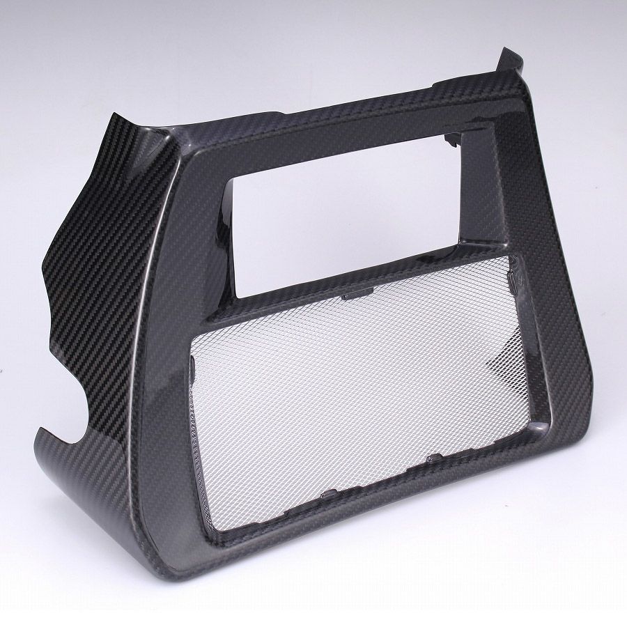 2024以降 ツーリング ドライカーボン・ラジエターカバー (綾織り/艶有り)3