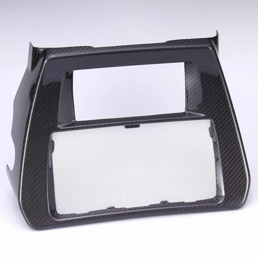 2024以降 ツーリング ドライカーボン・ラジエターカバー (綾織り/艶消し)