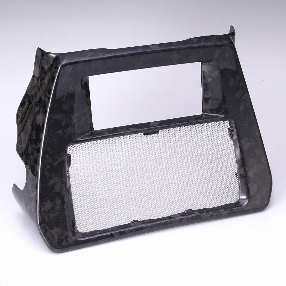  2024以降 ツーリング ドライカーボン・ラジエターカバー (フォージド/艶消し)