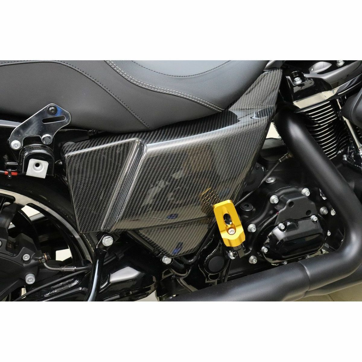 2024以降 ツーリング ドライカーボン・サイドカバーセット (綾織り/艶消し)2