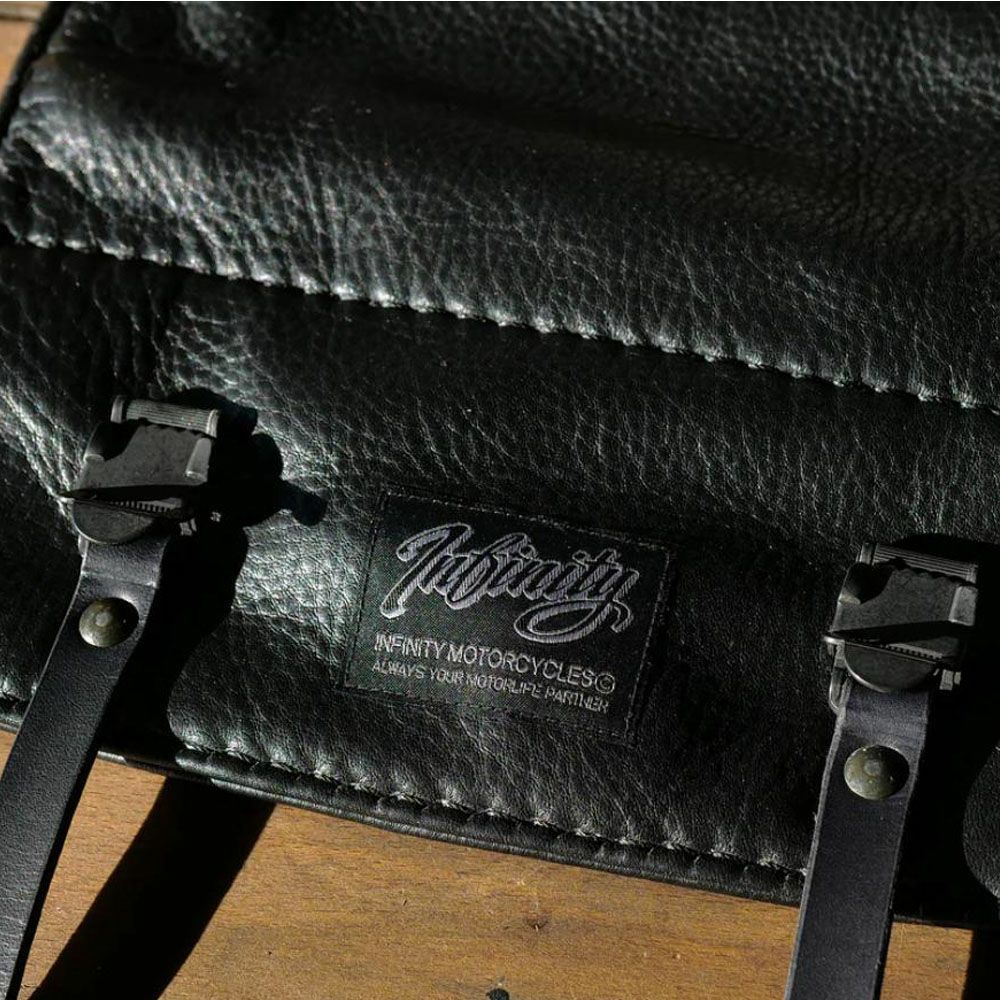 ATELIER CHERRY × INFINITY 本革製 オリジナルツールロール ブラック 