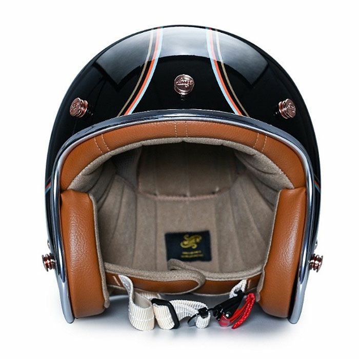 MODER JONESシリーズ ジェットヘルメット ブラック feture 2