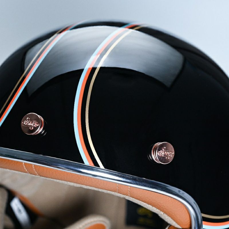 MODER JONESシリーズ ジェットヘルメット ブラック feture 4