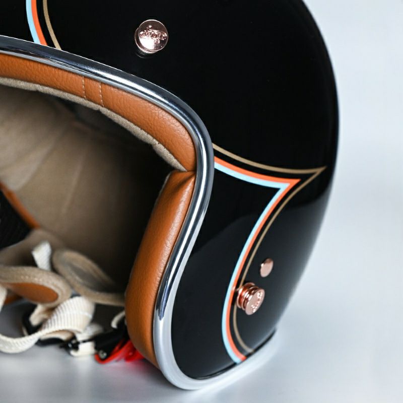 MODER JONESシリーズ ジェットヘルメット ブラック feture 5