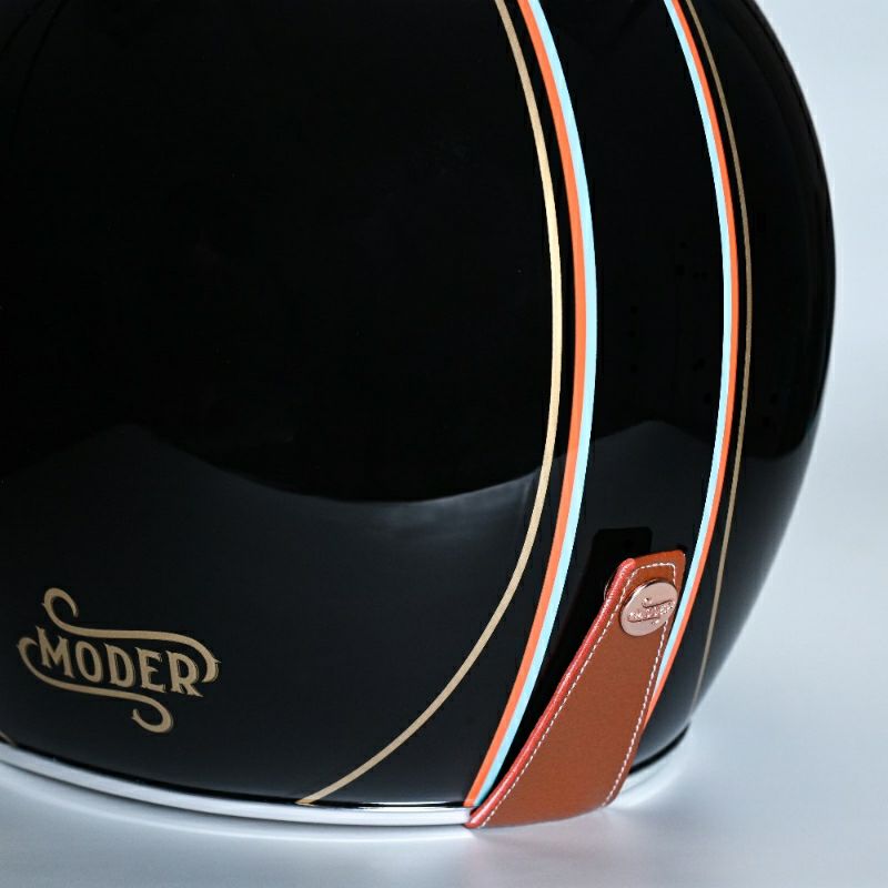 MODER JONESシリーズ ジェットヘルメット ブラック feture 6