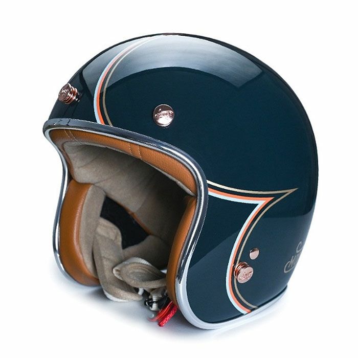 MODER JONESシリーズ ジェットヘルメット ミッドナイトブルー feture