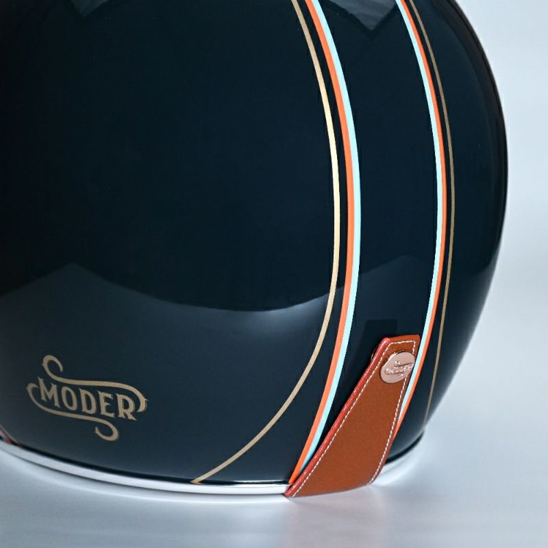 MODER JONESシリーズ ジェットヘルメット ミッドナイトブルー feture 6