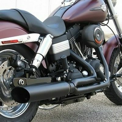 【SALE】2006～2017 ダイナ ボアジラ 2-1エキゾーストマフラー ラップ付バッフル仕様 (ブラック) D&Dエキゾースト