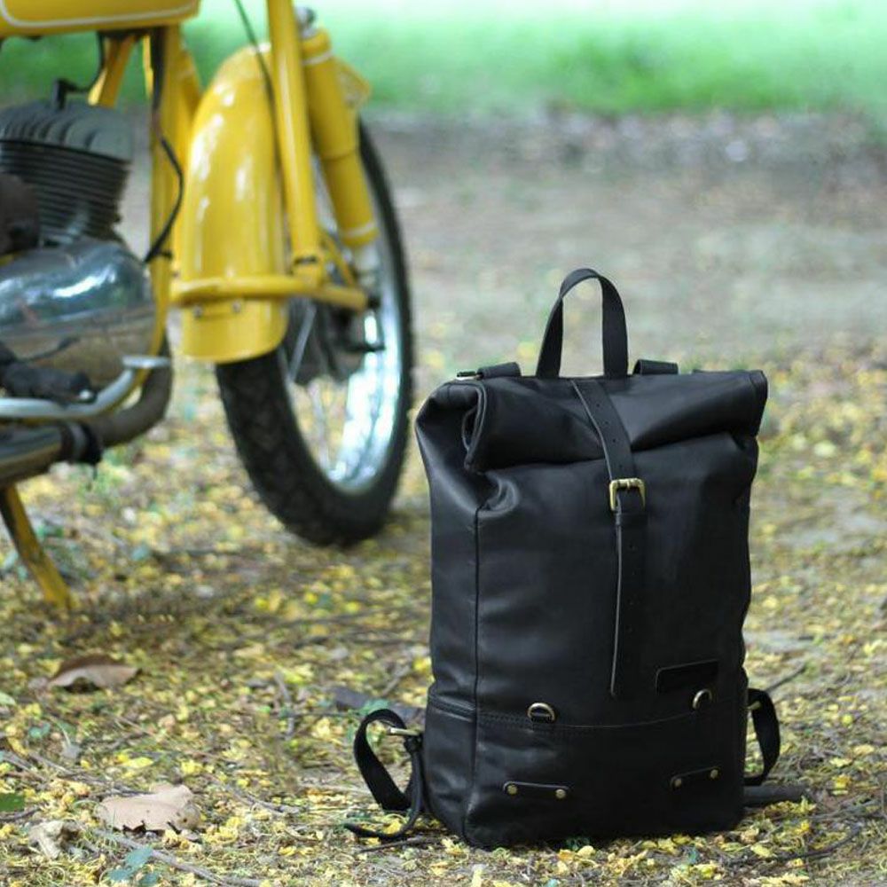 バックパックパニア サドルバッグ ブラック Trip Machine 