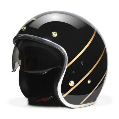ANDRESシリーズ インナーバイザー ジェットヘルメット ブラック feture