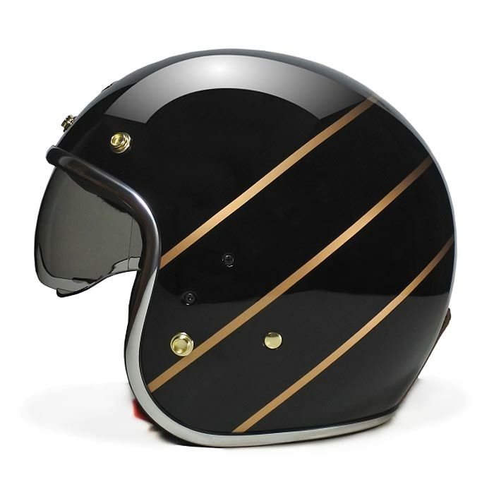 ANDRESシリーズ インナーバイザー ジェットヘルメット ブラック feture 3