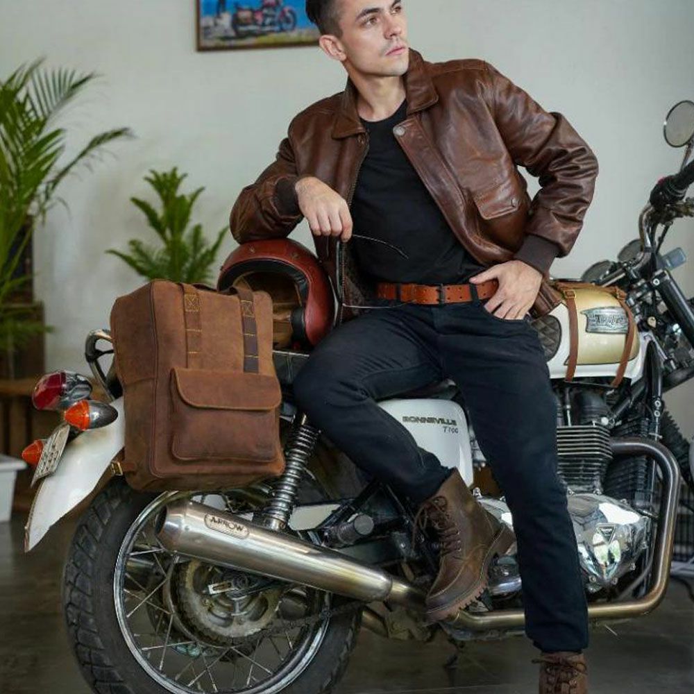 ウエストウッド バックパック タバコブラウン Trip Machine 