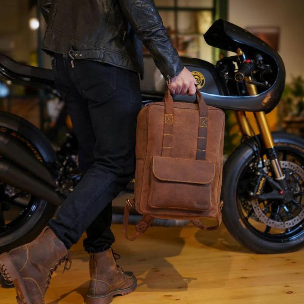 ウエストウッド バックパック タバコブラウン Trip Machine 