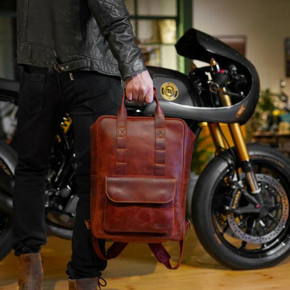 ウエストウッド バックパック チェリーレッド Trip Machine 