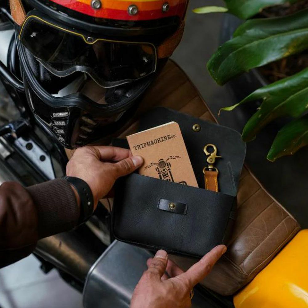  サイドキック モトポーチ ブラック Trip Machine 