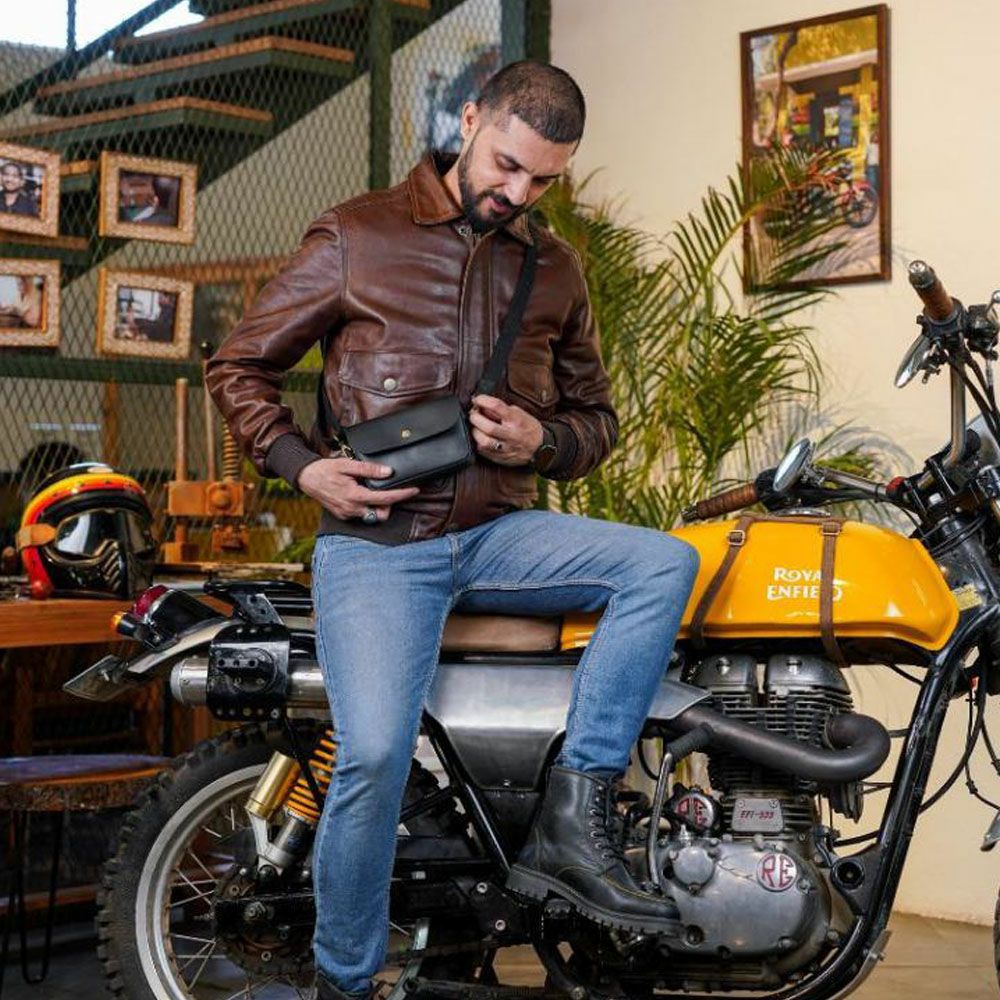  サイドキック モトポーチ ブラック Trip Machine 